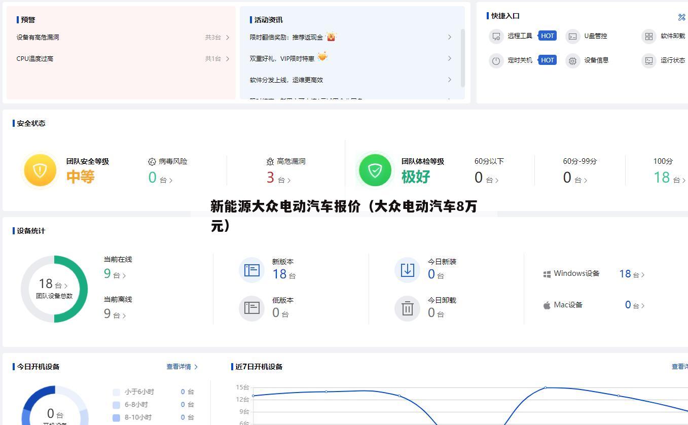 新能源大众电动汽车报价（大众电动汽车8万元）